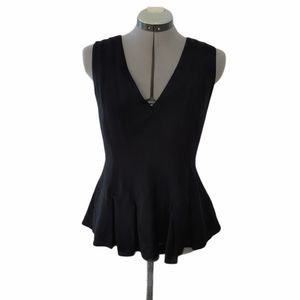 H&M peplum dress top